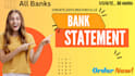 convert bank statement into financial statement