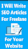 write SEO articles, blog posts and website content
