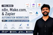 build n8n, make com, zapier automation with AWS and azure cloud deployment