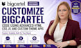 customize big cartel code using advanced html css js and custom theme apis
