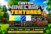 create custom minecraft textures for items, blocks, mobs, and resource packs