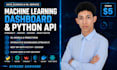 build an interactive python streamlit dashboard for your data visualization