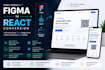 convert figma design to react