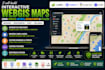 build interactive webgis maps using leaflet, mapbox, google maps and geojson