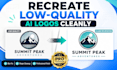 recreate your low quality ai generated logo cleanly