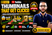 design a scroll stopping youtube thumbnail for your faceless channel