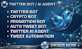 do custom twitter bot tweet automation ai agent open ai chatgpt api