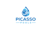 design unique pool company logo