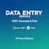accurate data entry, excel and google sheets work