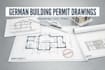 prepare architectural drawings for german building permits