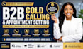 do b2b cold calling, lead generation and appointment setting