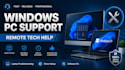 windows PC and laptop repair remote support