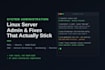 manage, secure and troubleshoot your linux servers