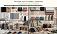 do pattern recolor editing and pattern replacement