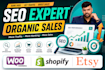 rank your woocommerce, shopify, or etsy store
