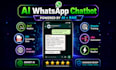 build n8n ai agent and whatsapp automation chatbot