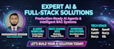 develop custom ai agents, ai chatbots, and rag systems
