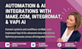 make automation, make com, made com, make com automation, integromat, vapi ai