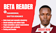 beta read your paranormal shifter romance and give honest feedback