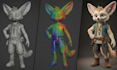 fix rig 3d second life avatar physbones bento skeleton animesh humanoid avatar