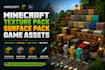 create minecraft textures, resource packs and pixel art assets