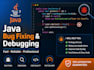 fix bugs and errors in your java code