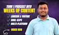 repurpose your podcast into linkedin and social clips