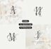 create wedding logo, wedding monogram, and initials