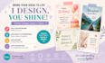 create visual content and photos using canva