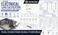 design electrical load calculation single line diagram panel schedules