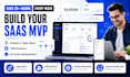 build bubble io web app saas mvp CRM with bubble website