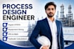 perform aspen hysys simulation, equipment sizing and process design