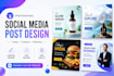 design social media post and reels