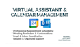 be your executive virtual assistant for calendar management