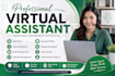 provide virtual assistance, data entry and web research