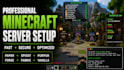 setup and configure a professional minecraft server