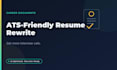 rewrite and optimize your resume CV with ai to beat ats