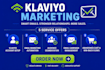 setup advanced klaviyo email flows for ecommerce stores