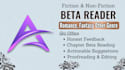 beta read critique, romance beta reader, beta reader fantasy, alpha beta reader