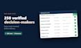 build you a verified b2b lead list matched to your exact icp