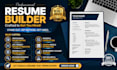 create a professional resume builder, ats friendly CV expert