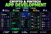 build crypto wallet app, crypto exchange website, fintech wallet app