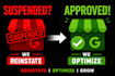fix google merchant center misrepresentation and suspension, privacy violation