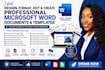 professionally microsoft word document formatting ms word edit document design