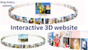build interactive 3d website, 3d landing page using threejs and webgl