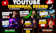 design professional youtube custom thumbnails within 4 hours