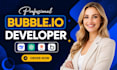 build bubble io website, web app, ai saas mvp, no code app developer