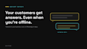build a whatsapp chatbot that answers customers around the clock
