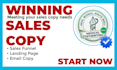 be your go to sales copy plug