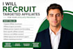 recruit targeted affiliates for your affiliate program,affilliate signup